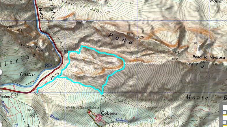 Mapa de la ascensión Mapa de la ascensión