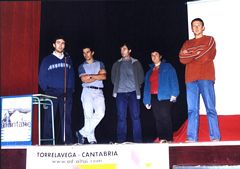 Integrantes de la expedición Cantabria 8000 al GII